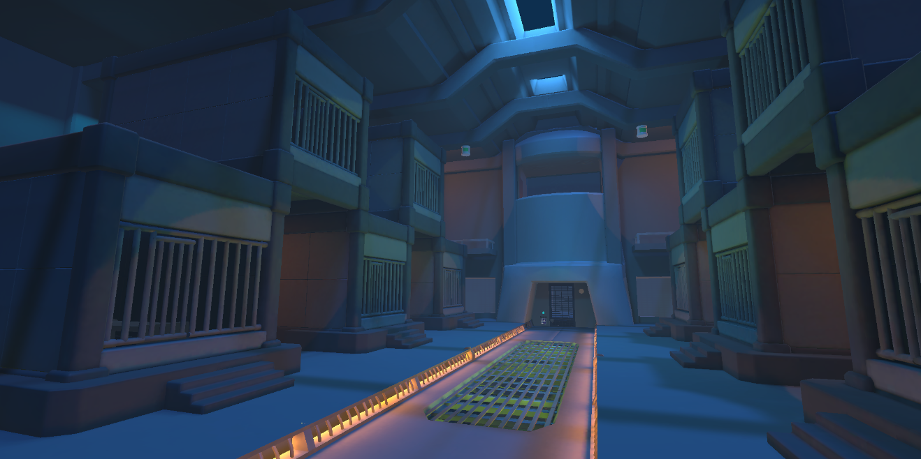 Prison interior screenshot 1